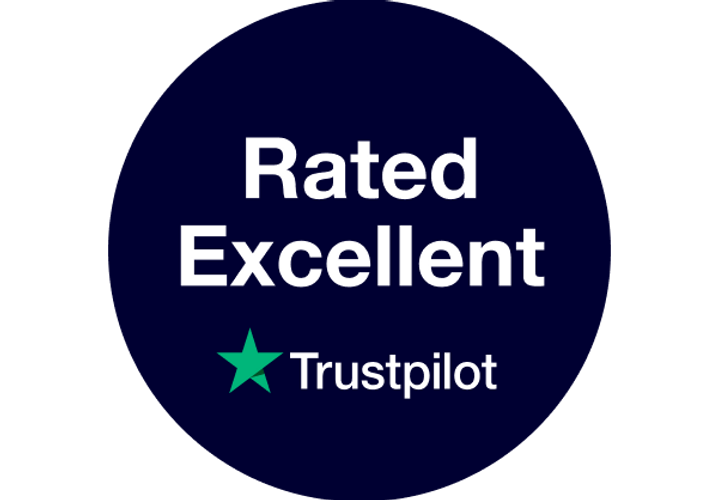 Trustpilot badge Rated Excellent