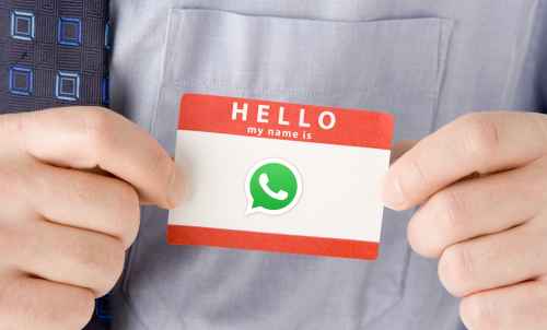 How Do You Display Name Instead Of Number In Whatsapp Business?