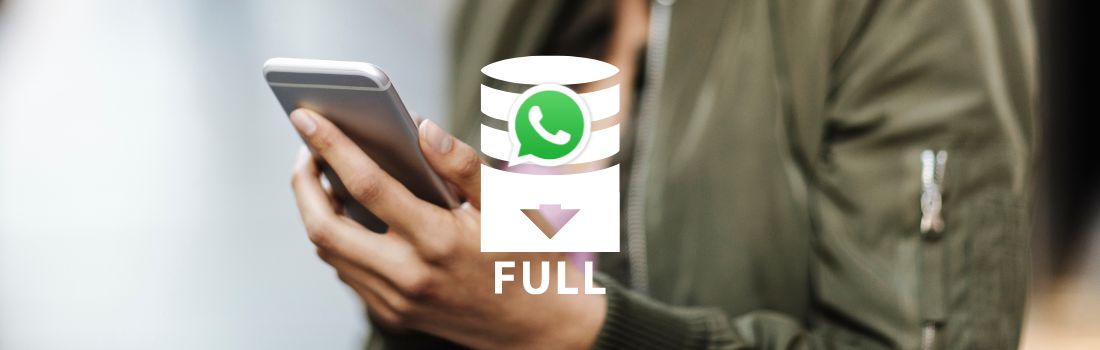 My WhatsApp Storage Is Full: How To Clear Space